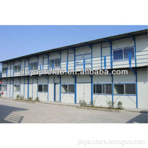 Prefabricated house with light steel structure & customized designs are accepted